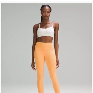 Lululemon Align Ribbed High-rise Leggings Size 12 Inseam 25” in Mango Dream NWT